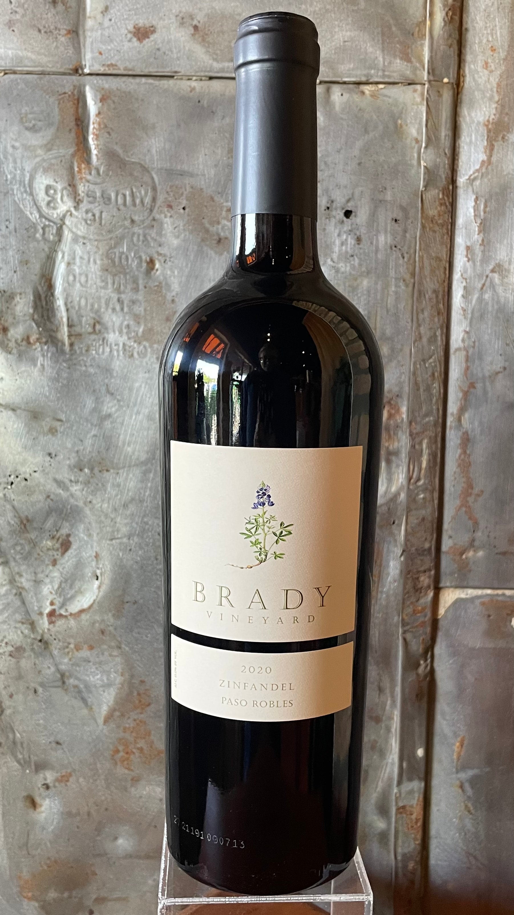 2021 Brady Vineyard Zinfandel Wine Cellars of Annapolis